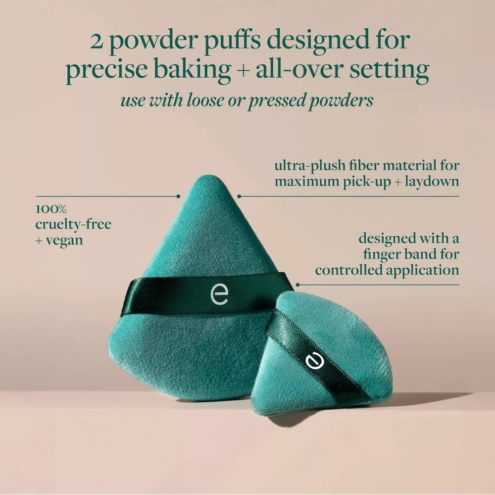 🤩 $5 SALE! 🤩 🎉 HOST PICK 🎉 NWT EcoTools Powder Puff Duo - Picture 2 of 9
